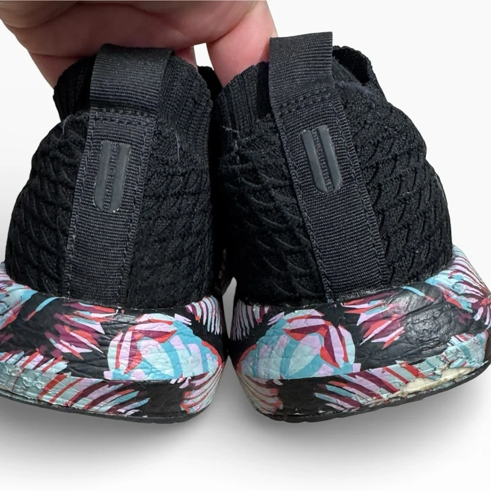 NOBULL Drive Knit Midnight Palm Training Shoes Mens Size 10 Black Multi Sneakers - Picture 9 of 10
